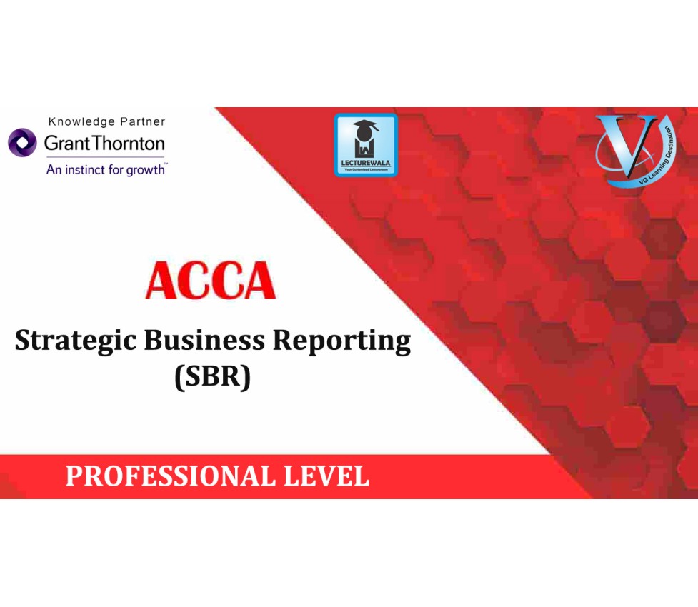 ACCA Strategic Professional Level Strategic Business Reporting (SBR ...